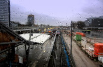 Utrecht CS in de regen