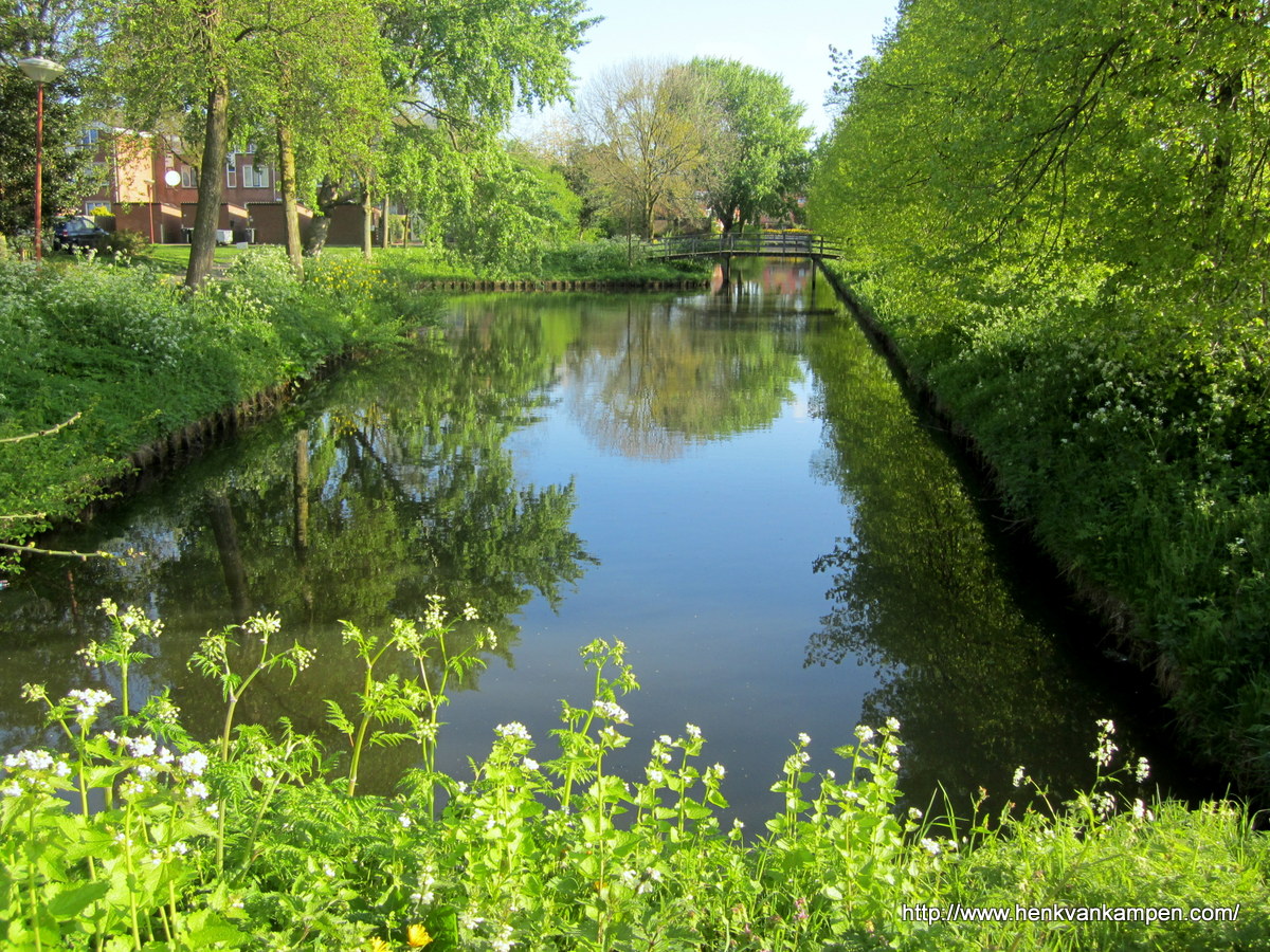 Een gracht in de woonwijk Doorslag