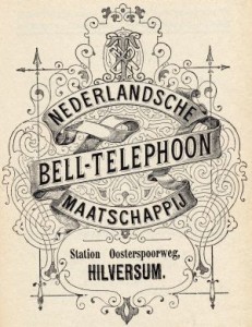 Nederlandsche Bell-Telephoon Maatschappij, Station Oosterspoorweg, Hilversum